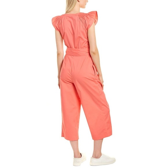 Gal Meets Glam Collection Saffron Flutter Sleeve Jumpsuit 12P - Picture 3 of 10